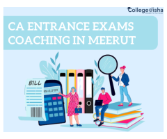 Ca Entrance Exams Coaching In Meerut