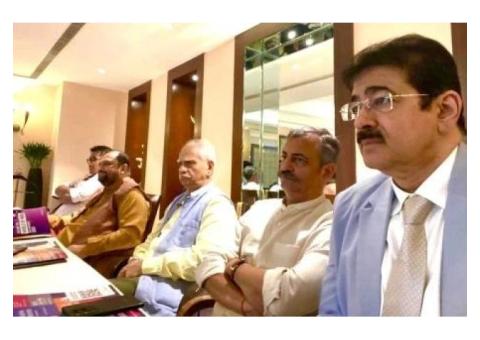 Sandeep Marwah Extends Invitation to M & E Skills Council