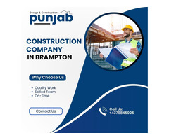 Trusted Construction Company in Brampton – Punjab Designers