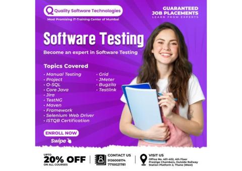 Best Software Testing Trainings in Thane Quality Software Technologies