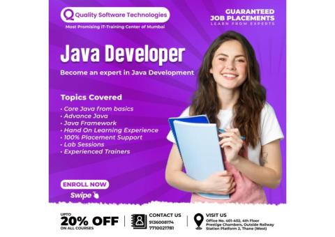 Best Java Trainings in Thane – Quality Software Technologies