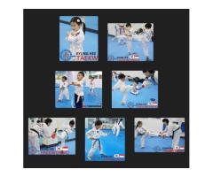 TKD teaches kids 2 repeatedly practice simple but practical movements