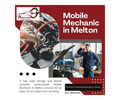 Reliable Mobile Mechanic in Melton