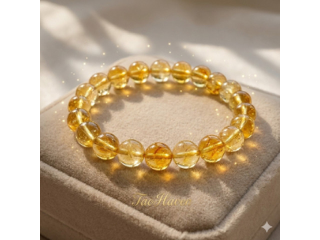 Citrine Crystal Bracelet – Abundance & Confidence | TaoHaven