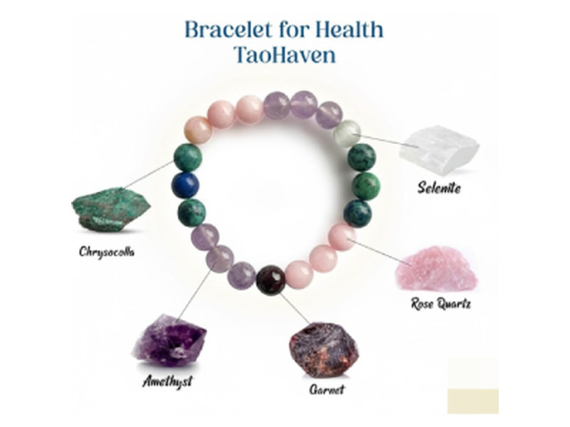 Bracelet for Health – Supportive Wellness Crystals | TaoHaven
