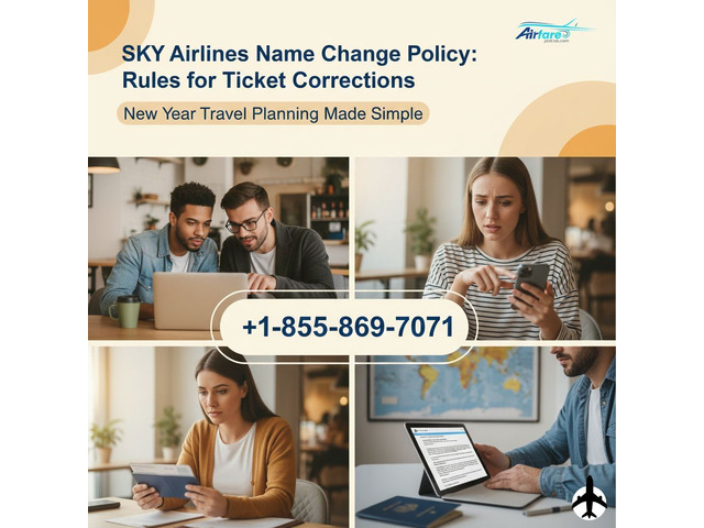 Sky Ticket Name Edit Support – Dial +1-855-869-7071