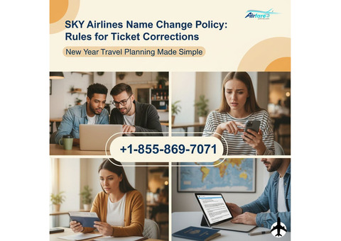 Sky Ticket Name Edit Support – Dial +1-855-869-7071