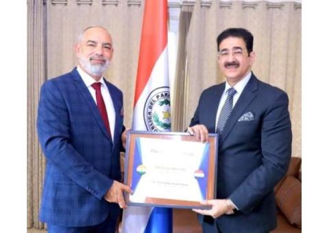 Sandeep Marwah Nominated Chair for Indo Paraguay Film and Cultural