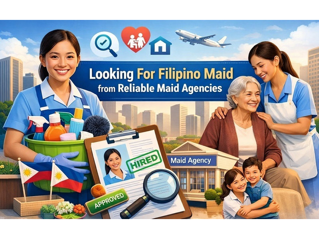 Looking For Filipino Maid from Reliable Maid Agencies