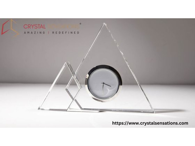 Elegant Awards Designed with Custom Crystal Trophy