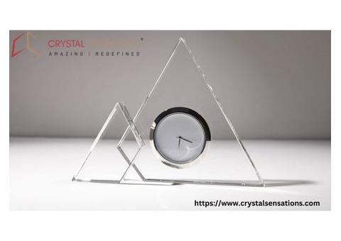 Elegant Awards Designed with Custom Crystal Trophy