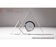 Elegant Awards Designed with Custom Crystal Trophy