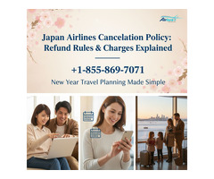 Japan Airlines Refund & Cancellation Support +1-855-869-7071