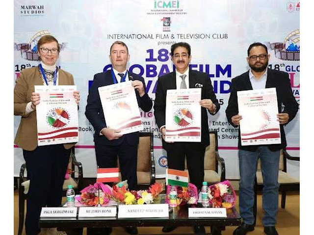 Indo–Latvia Film and Cultural Forum Launched with Grand Ceremony