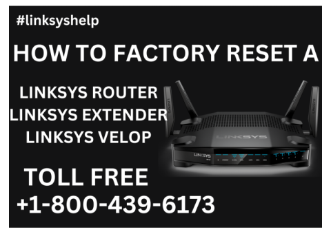 How to Factory Reset a Linksys Router | +1-800-439-6173 |