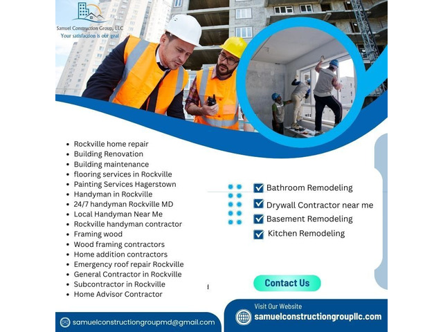 Top-Rated Drywall Contractor in Rockville