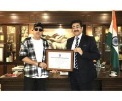 Usman Khan Honoured with Life Membership of International Film and TV