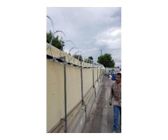 Razor wire installation in Rowland Heights