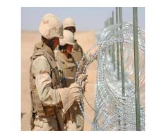 Razor wire installation in Rowland Heights