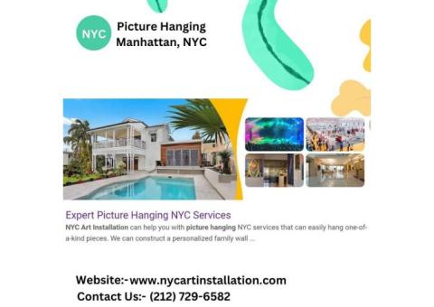 Picture Hanging Manhattan, NYC