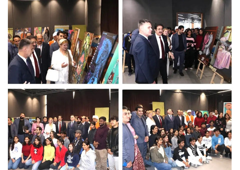 AAFT Presented Painting Exhibition to commemorate the 36th Anniversary