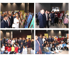 AAFT Presented Painting Exhibition to commemorate the 36th Anniversary