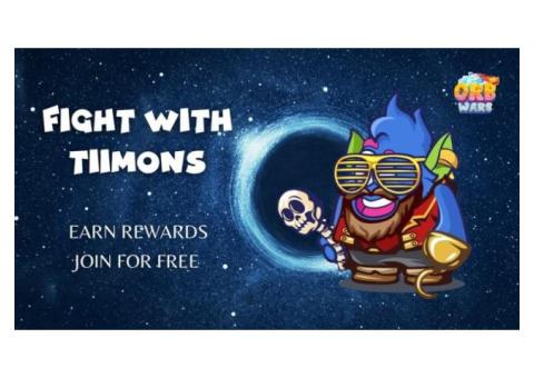 Fight with Tiimons! Earn Rewards, join for free