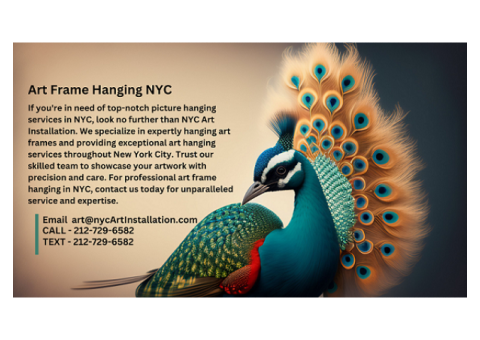 Art Frame Hanging NYC