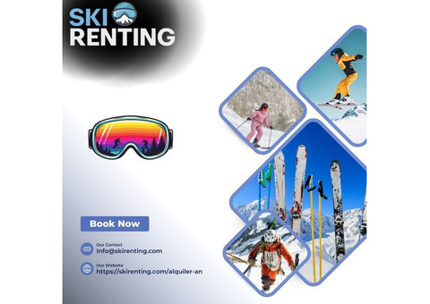 Alquiler Esquí Sierra Nevada Barato y Seguro con Ski Renting