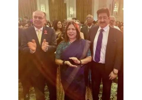 Sandeep Marwah Special Guest at  Independence Day of Republic of Peru