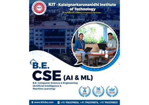 BE CSE AI & Machine Learning Colleges