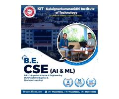 BE CSE AI & Machine Learning Colleges