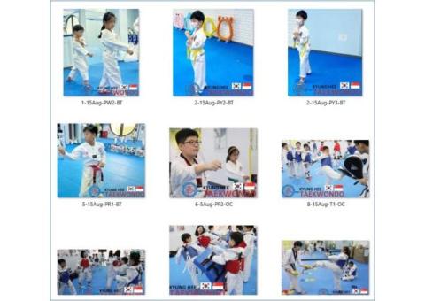 TKD teaches students to take on various challenges thru firm training
