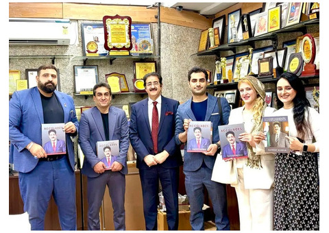 Sports Delegation from Iran at Marwah Studios