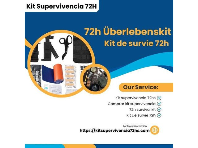 72h Überlebenskit komplett – Sicherheit für 72 Stunden