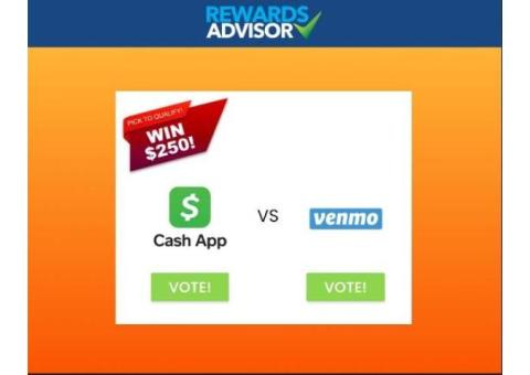 get cash now! $250 CashApp