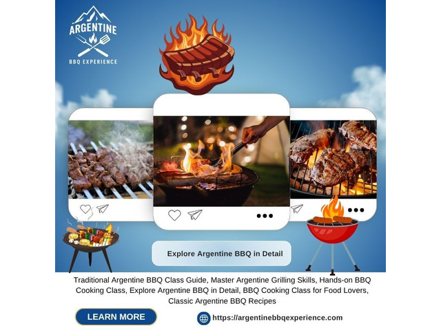 Join an Interactive BBQ Cooking Class for Authentic Asado