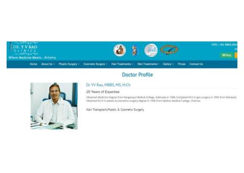 Best Cosmetic and Plastic Surgeon in Vizag