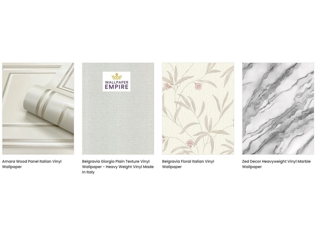 Italian Vinyl Wallpaper Style