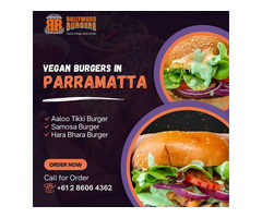Fresh Vegan Burgers in Parramatta | Bollywood Burgers