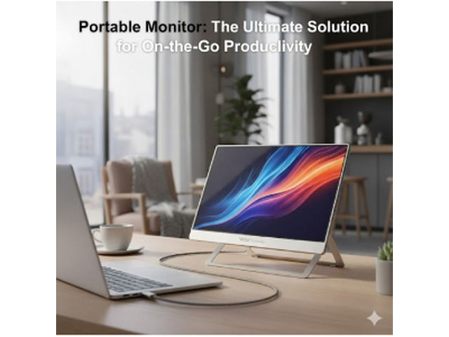 Portable Gaming Monitor – Play Anywhere with Veout