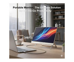 Portable Gaming Monitor – Play Anywhere with Veout