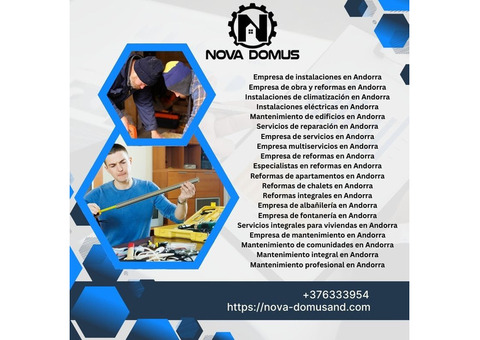 Empresa de albañilería en Andorra