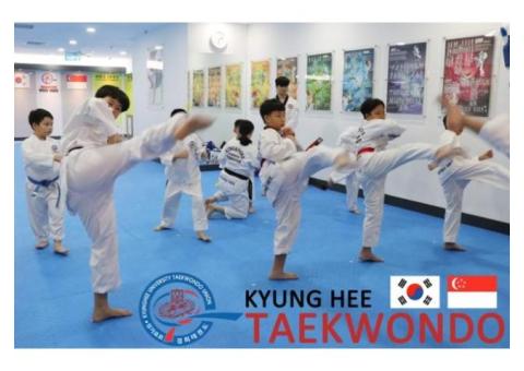 Kicking training helps students master various types of kicks in TKD