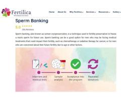 Sperm freezing in Hyderabad | Sperm storage | Fertilica IVF Center.