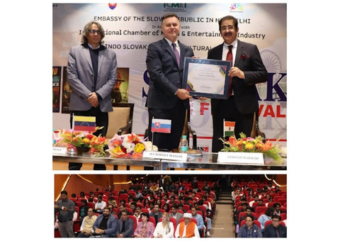 Slovakia Recognises Dr. Sandeep Marwah for Strengthening Indo–Slovak