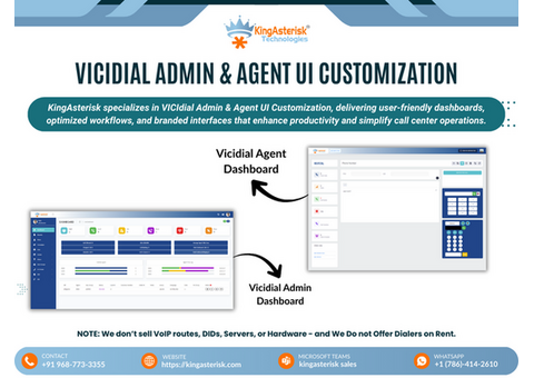 VICIdial Admin & Agent UI Customization