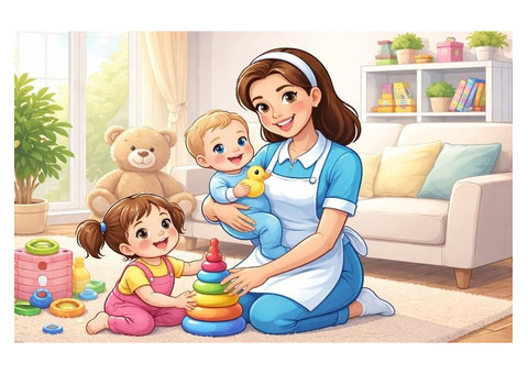 Trusted Infant Care Experienced Helper for Home Childcare