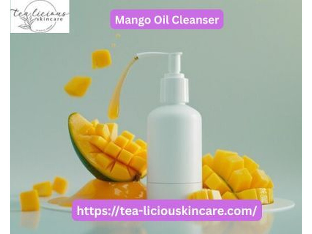 Nourishing Mango Oil Cleanser for Gentle Makeup Removal
