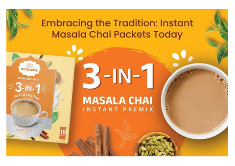 Authentic Masala Tea 3-in-1 – The Namaste Store